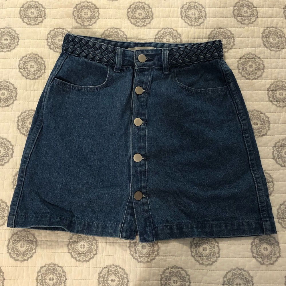 Jean skirt